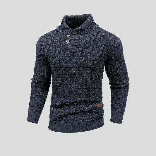 Boys Men's Waffle Pattern Sweater - # BOAA13510043