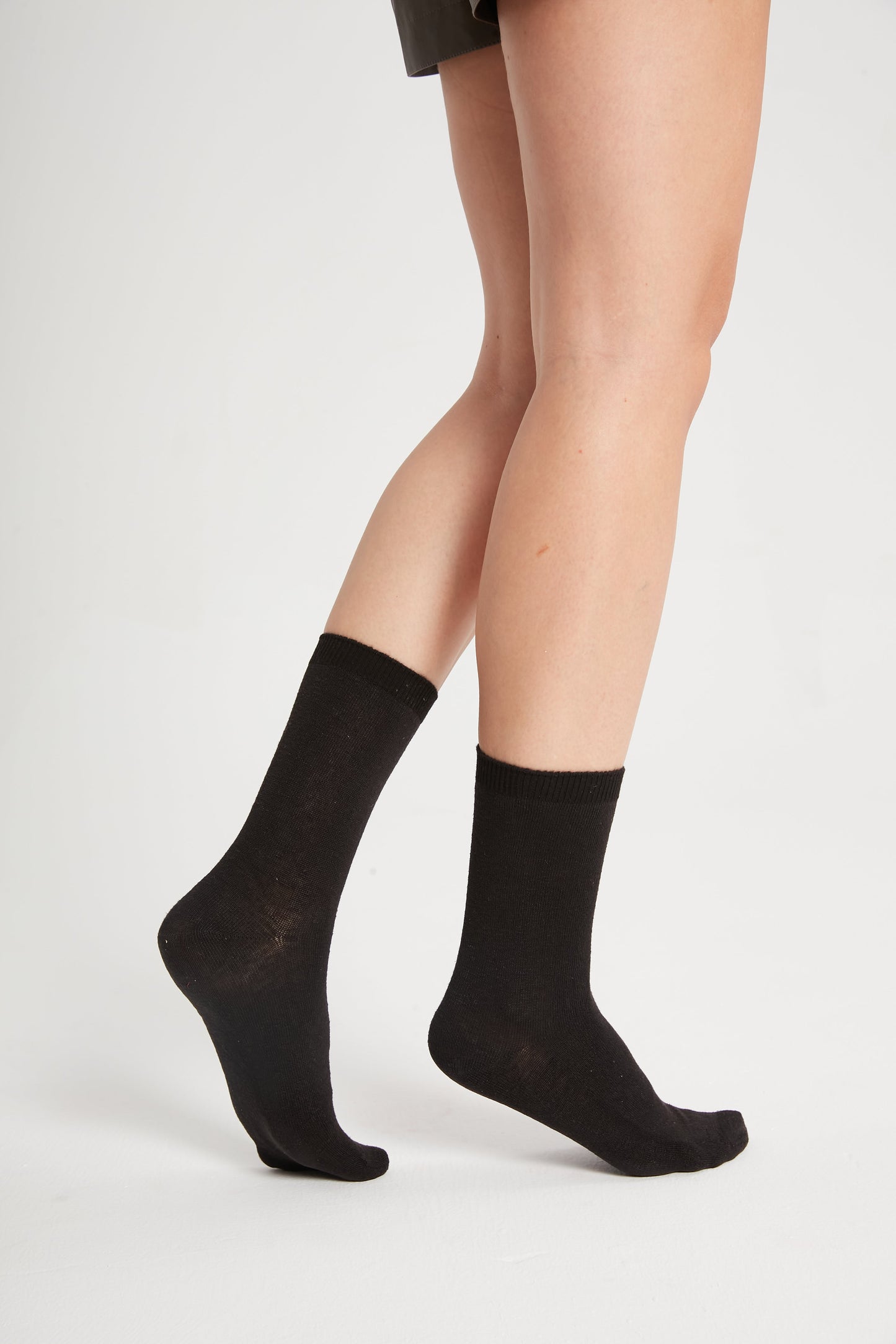 3-Pack Women's Hemp Crew Socks