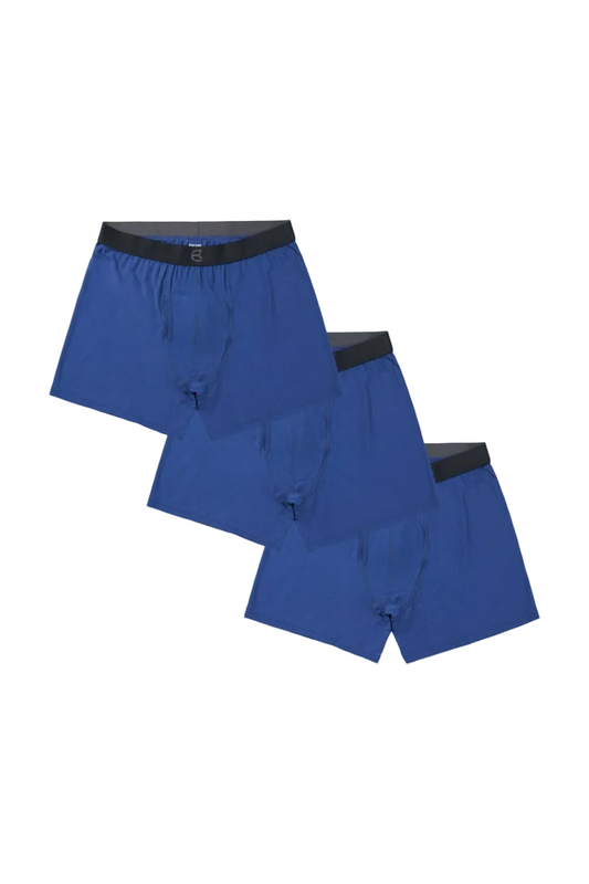 Bóxer de malla para hombre, 3 unidades, para todo el día