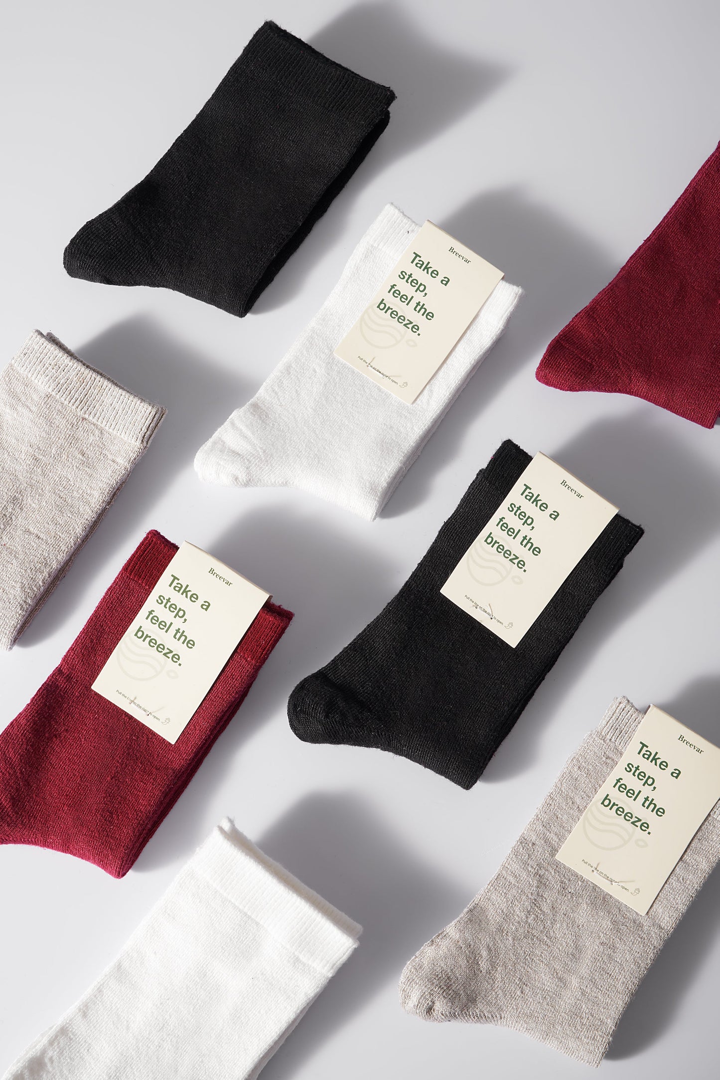 Personalized 3-Pack Men's Hemp Crew Socks