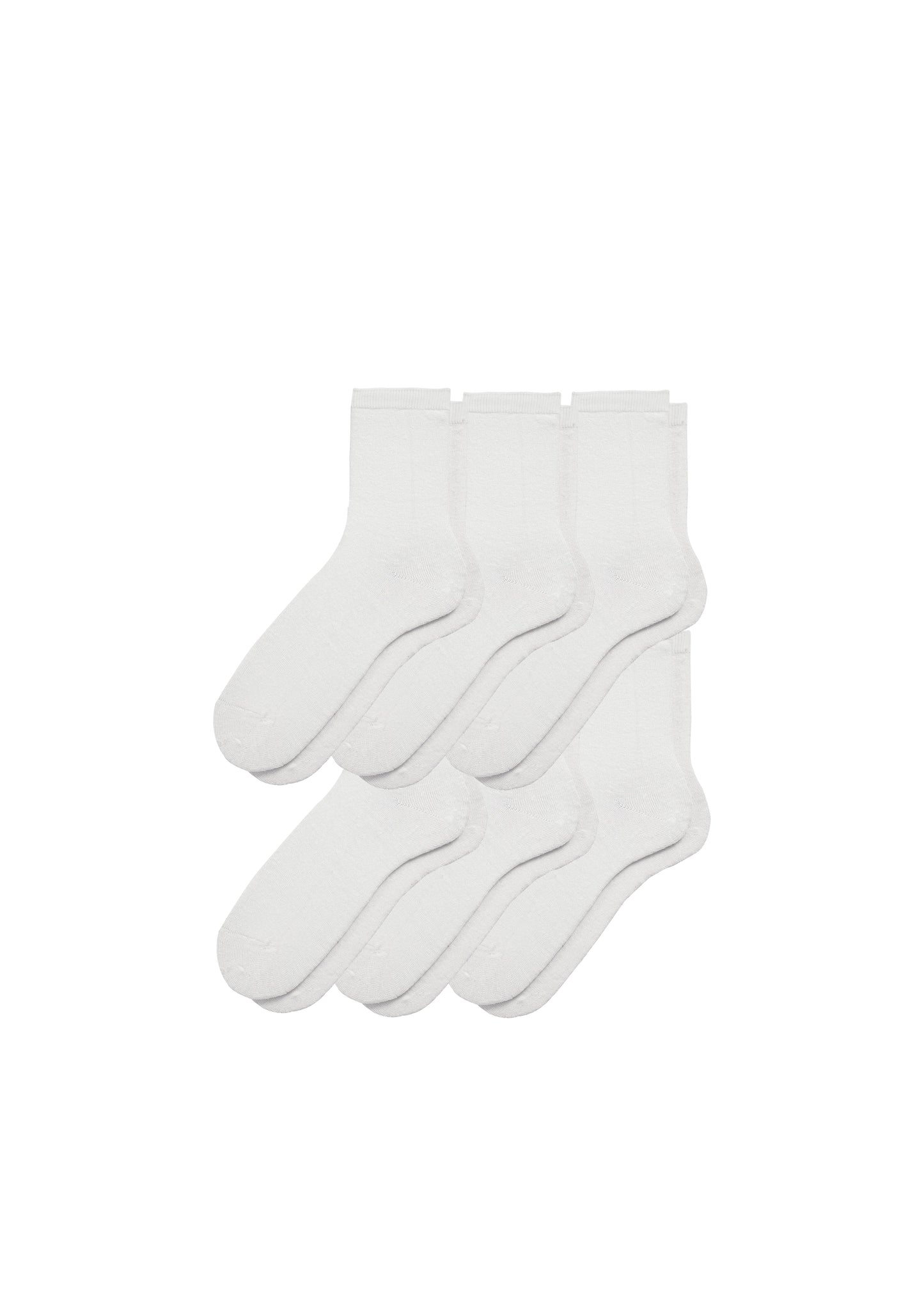 6-Pack Men's Hemp Crew Socks