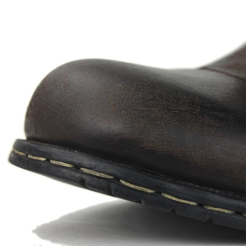 Botines Chukka Retro de Cuero para Hombre OS-6015-1-Retro-Style-R