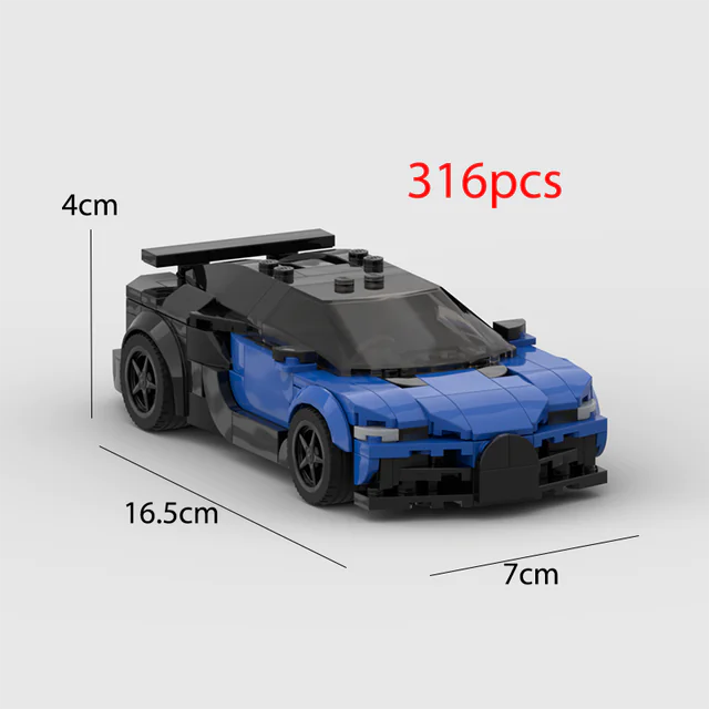 Building Blocks Brick Creative Garage Toys for Boys - # BOT&G52710013