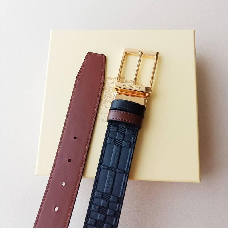 Burberry Leather Vintage Belt 'Black'