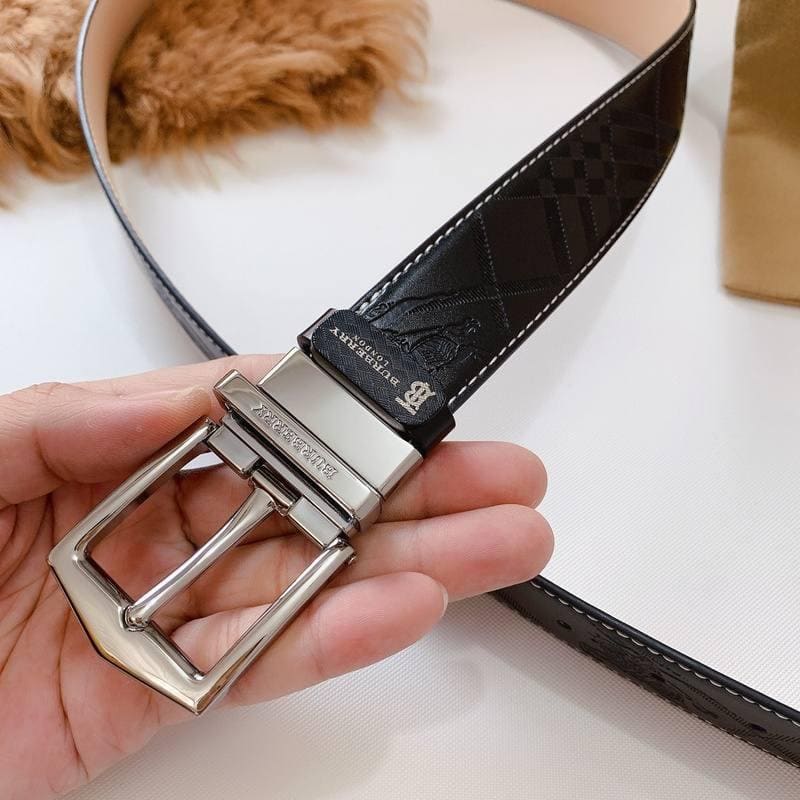 Burberry Leather Vintage Belt 'Black'