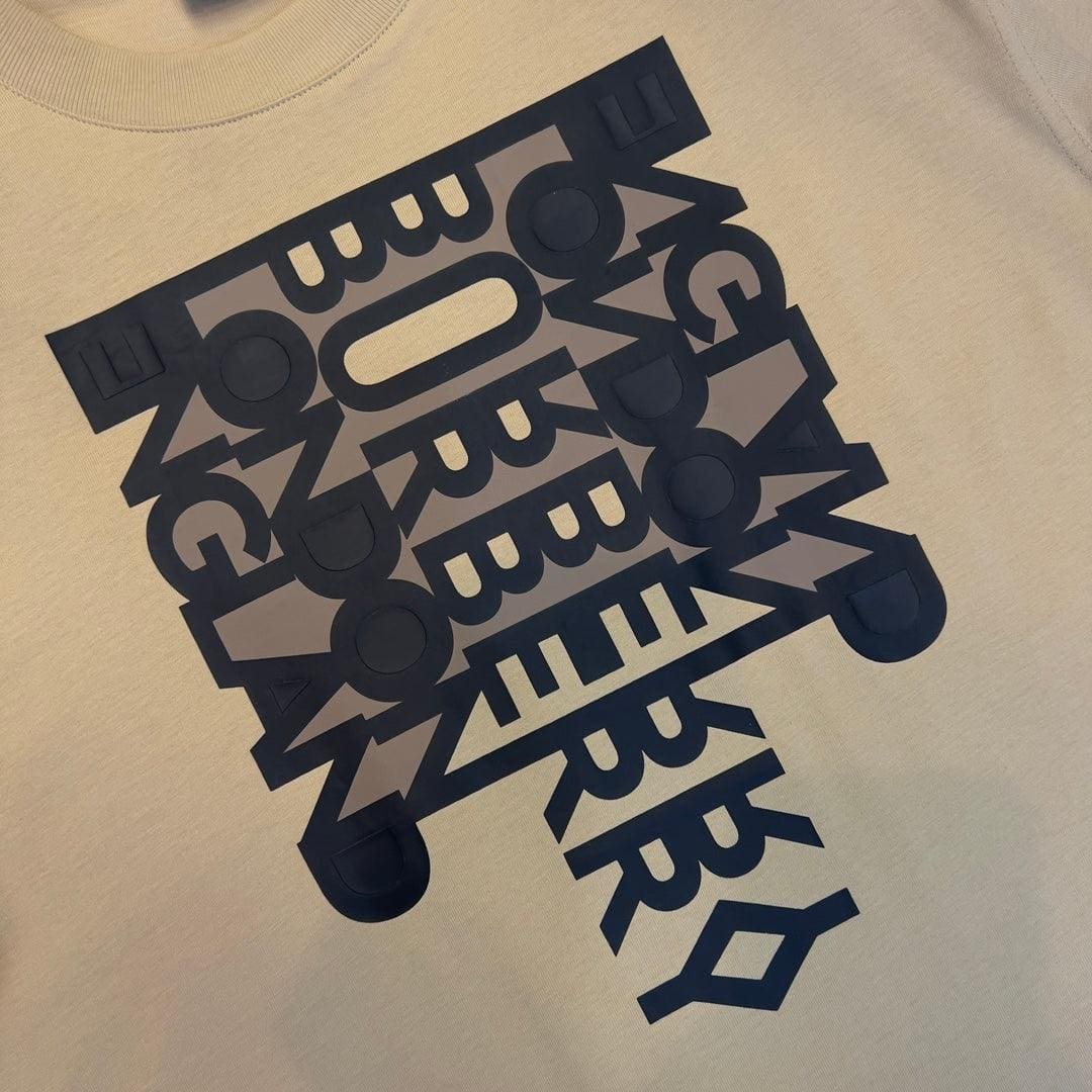 Burberry T-Shirt Without Collar 'Beige'