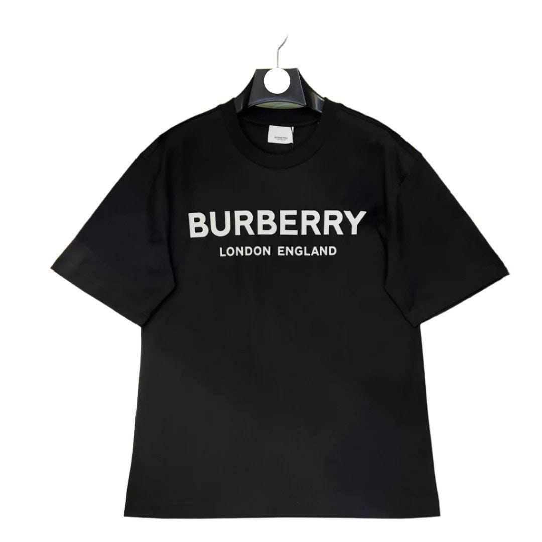 Burberry T-Shirt Without Collar 'Black & White'