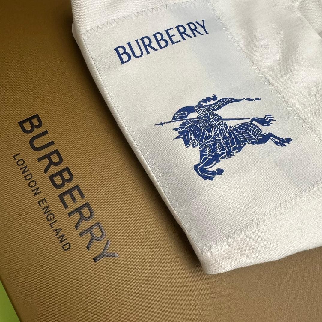 Burberry T-Shirt Without Collar 'White'