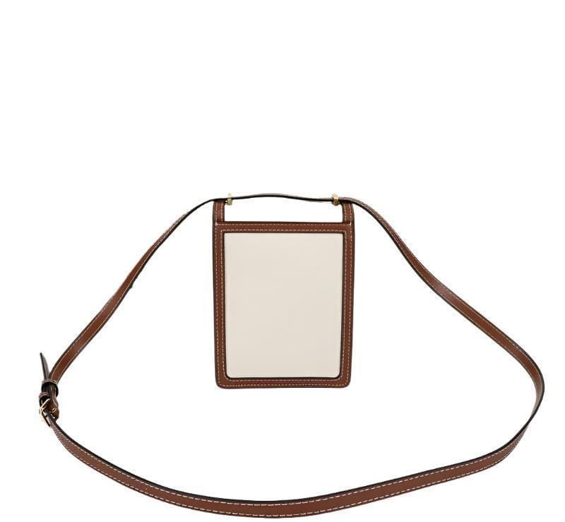 BURBERRY Valencia Tb Leather Crossbody Pouch