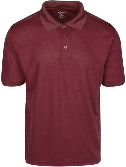 Men's Dri Fit Moisture Wicking Polo Shirt - Big Size