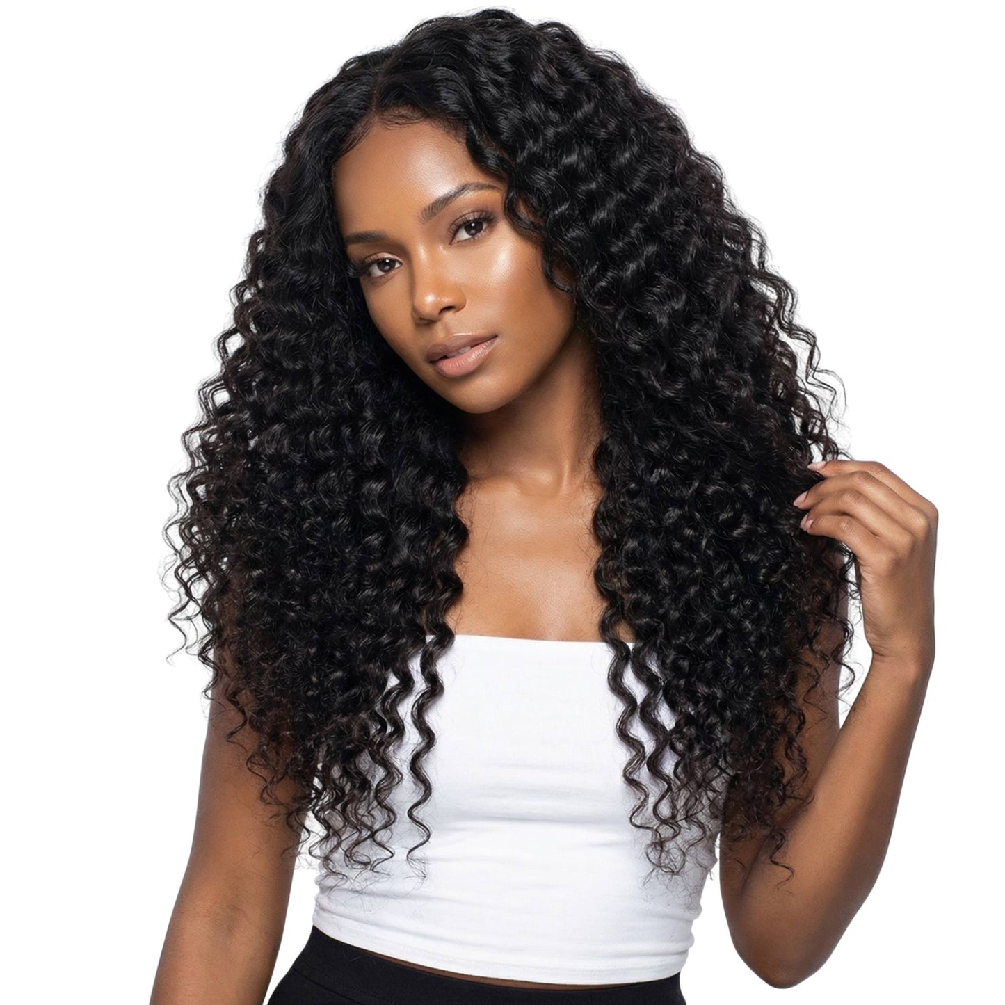 Extensiones de cabello 100 % humano birmano rizado