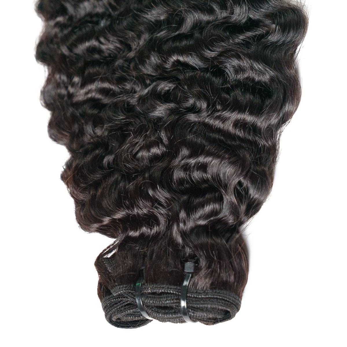 Extensiones de cabello 100 % humano birmano rizado