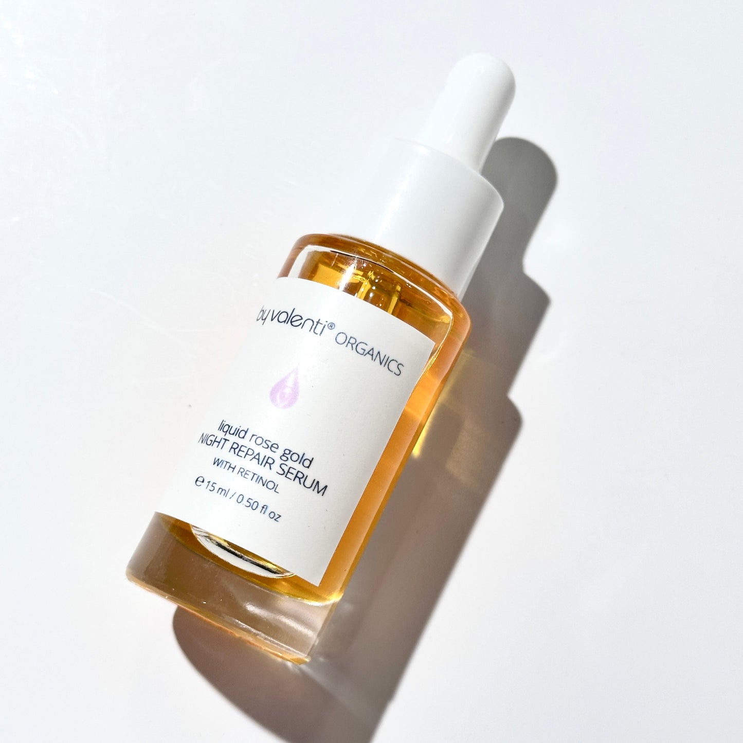 Oro rosa líquido con palmitato de retinilo + CoQ10 + ascorbato de tetrahexildecilo + escualano de oliva
