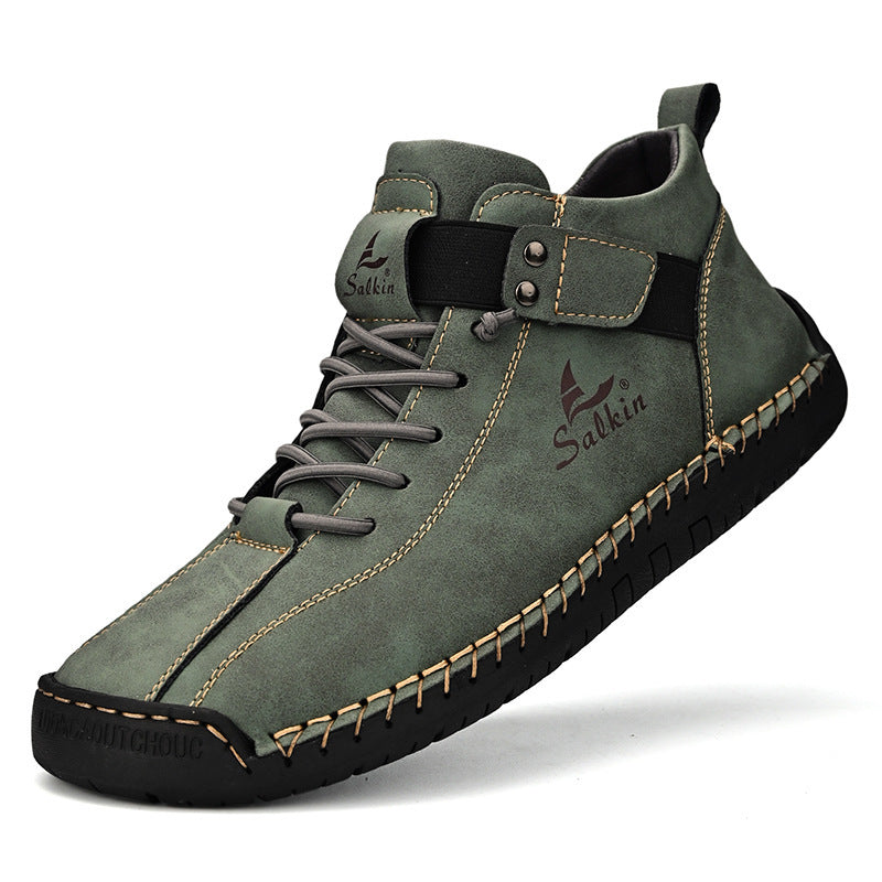 Men's Plus Size Handmade Low-top Flats