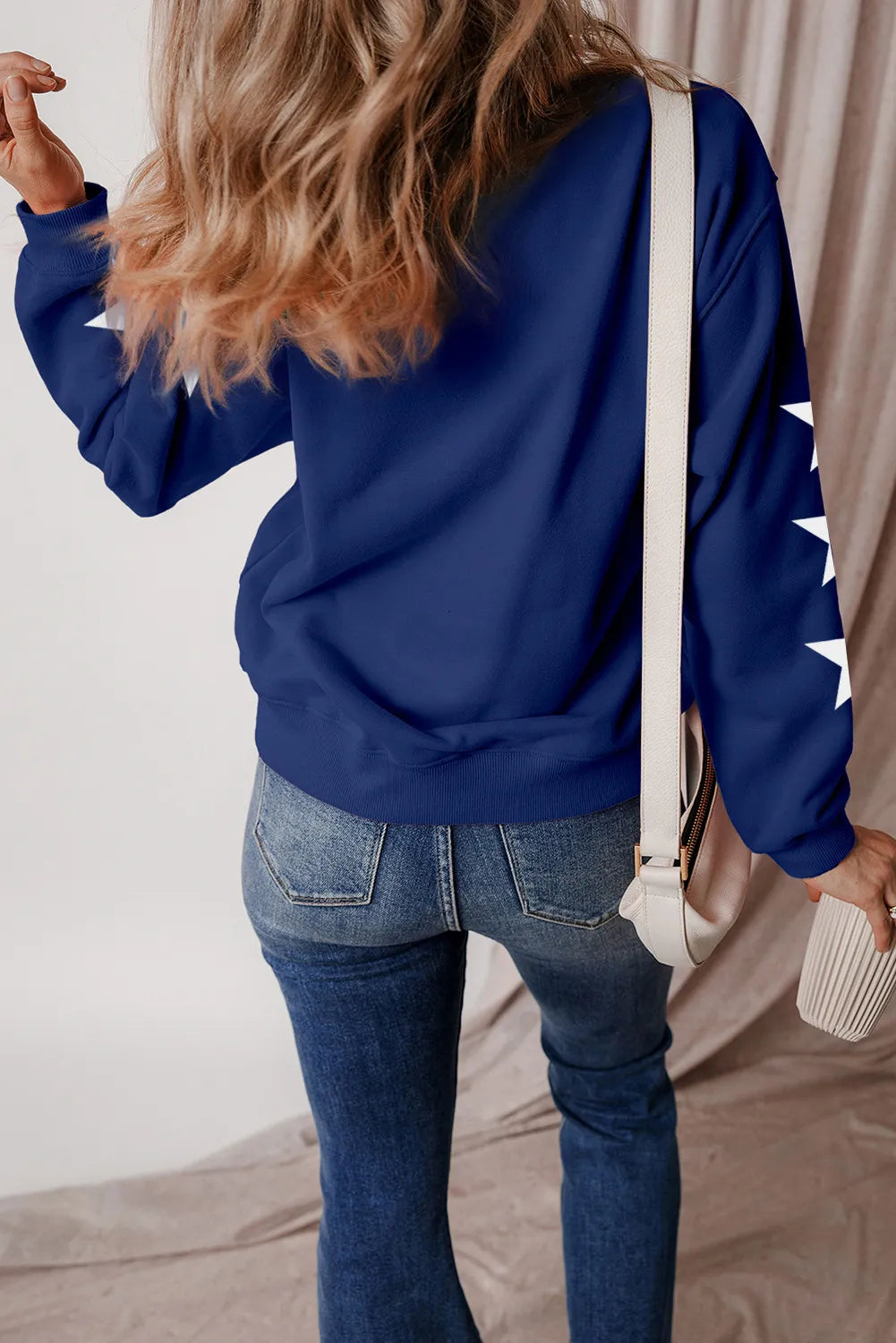 Sudadera de cuello redondo y manga larga "DÍA DE PARTIDO"