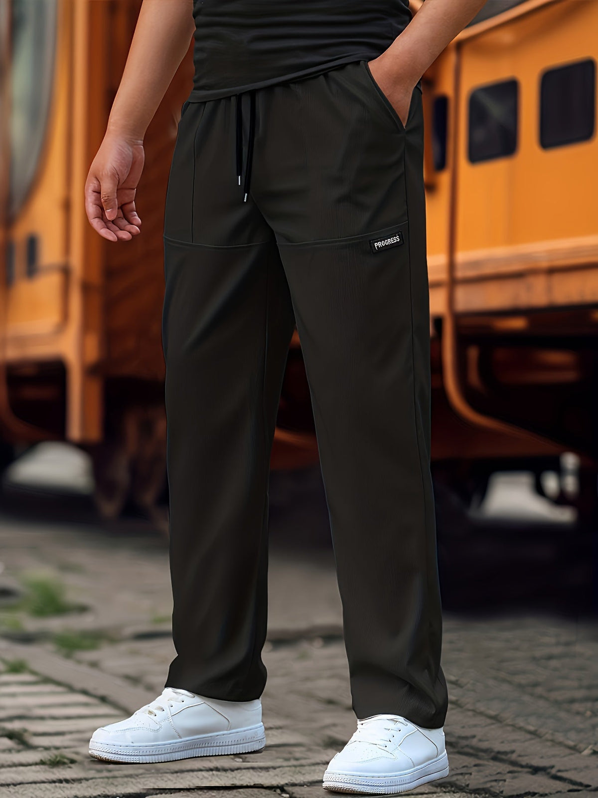 Men's Fashion Printed Ankle Jogger Pants
