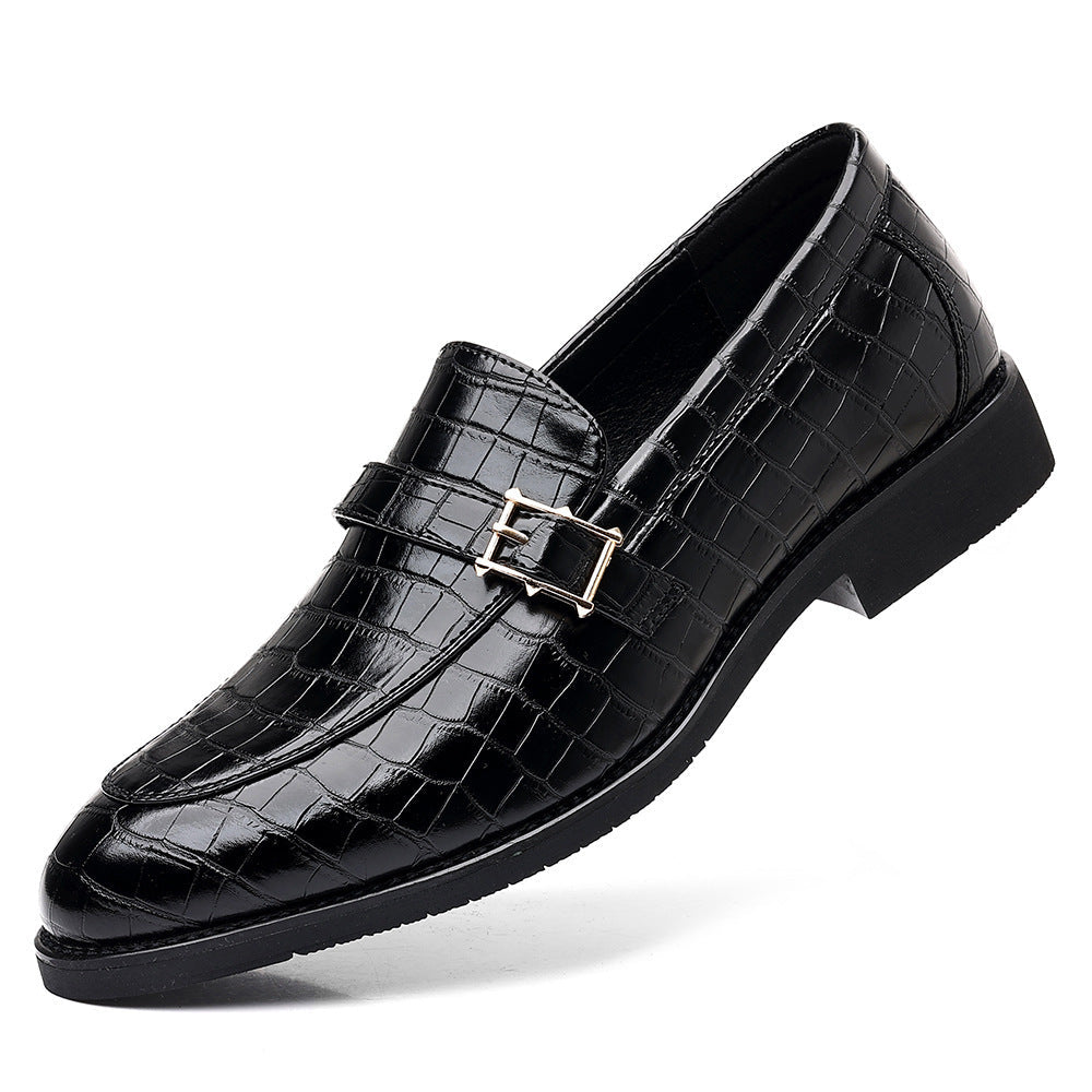 Men's Casual Plus-Size Leather Shoes