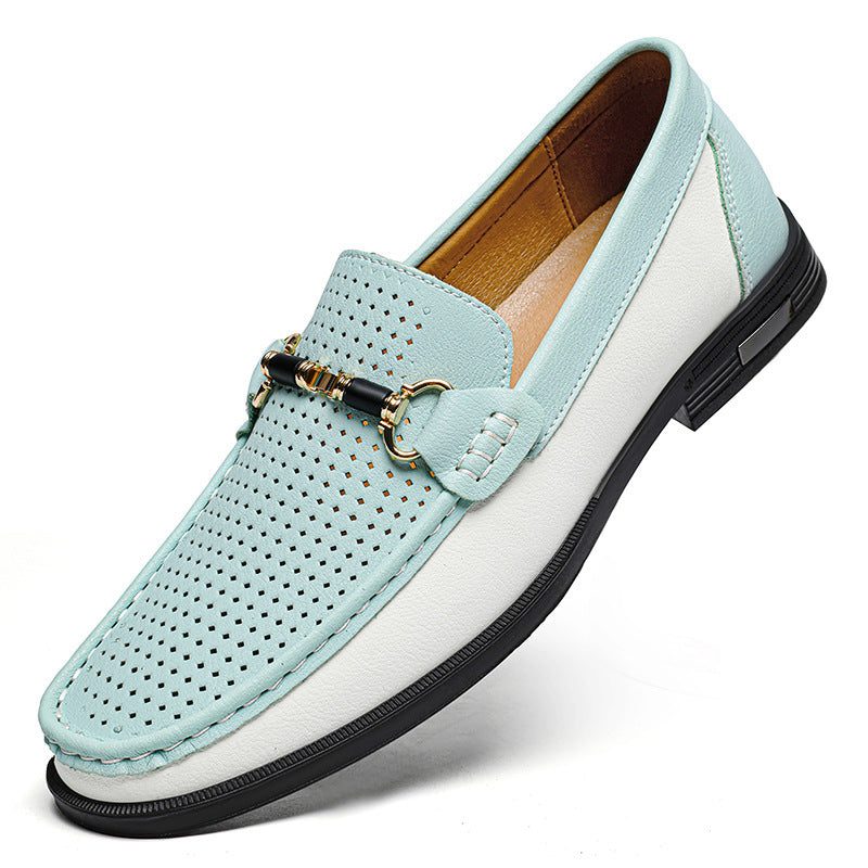 Men's Genuine Leather Moccasins Shoes