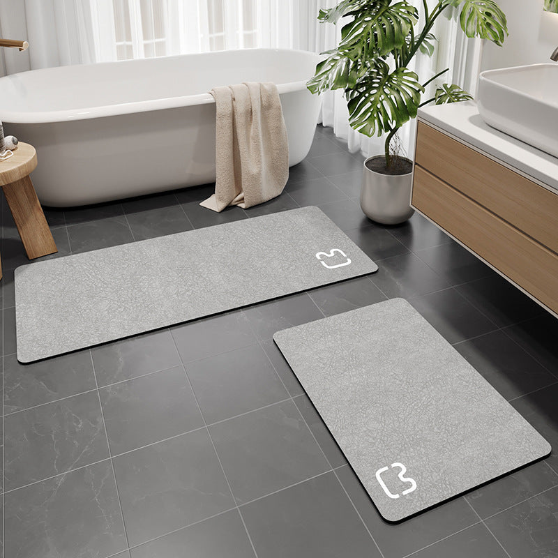 New Diatomaceous Earth Non-slip Bathroom Floor Mat