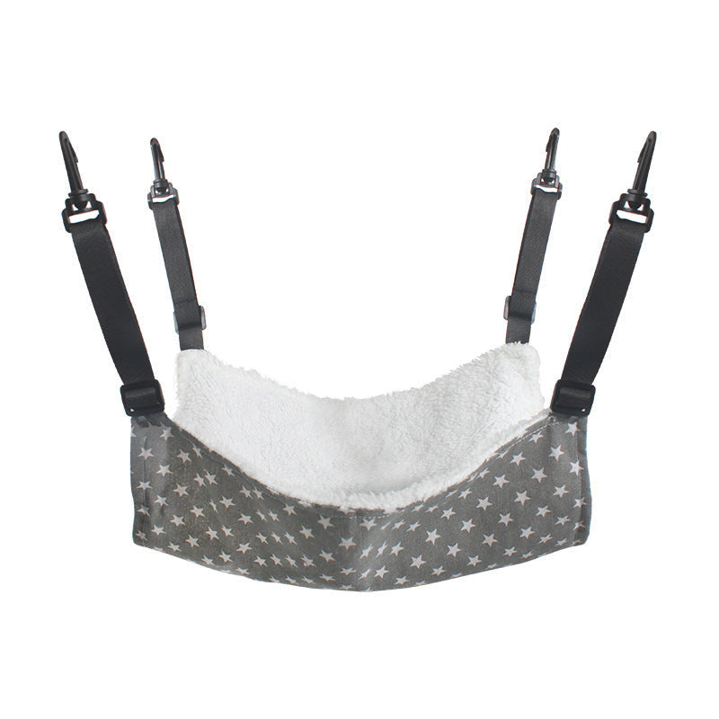 Designer Pet Hammock Cotton Mouse Ferrets Guinea Pig Cat Hanging Bed For Cats Rodents Hammock For Hamster Pets Supplies
