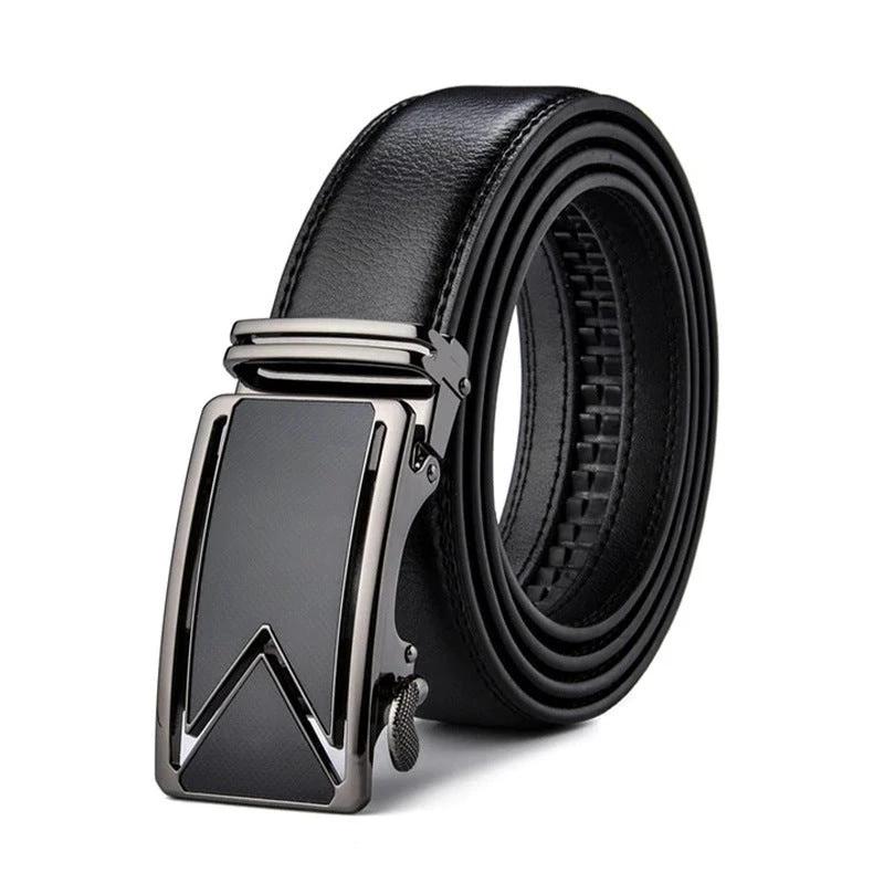 Genuine Leather Men's Comfort Click Belt