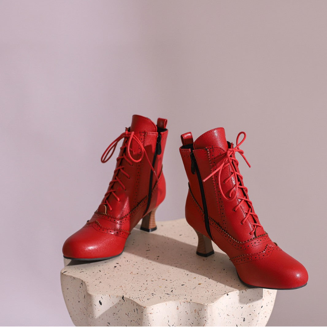 Botines cortos Dopamine Girl para mujer – Calzado de invierno estilo Comic-Con