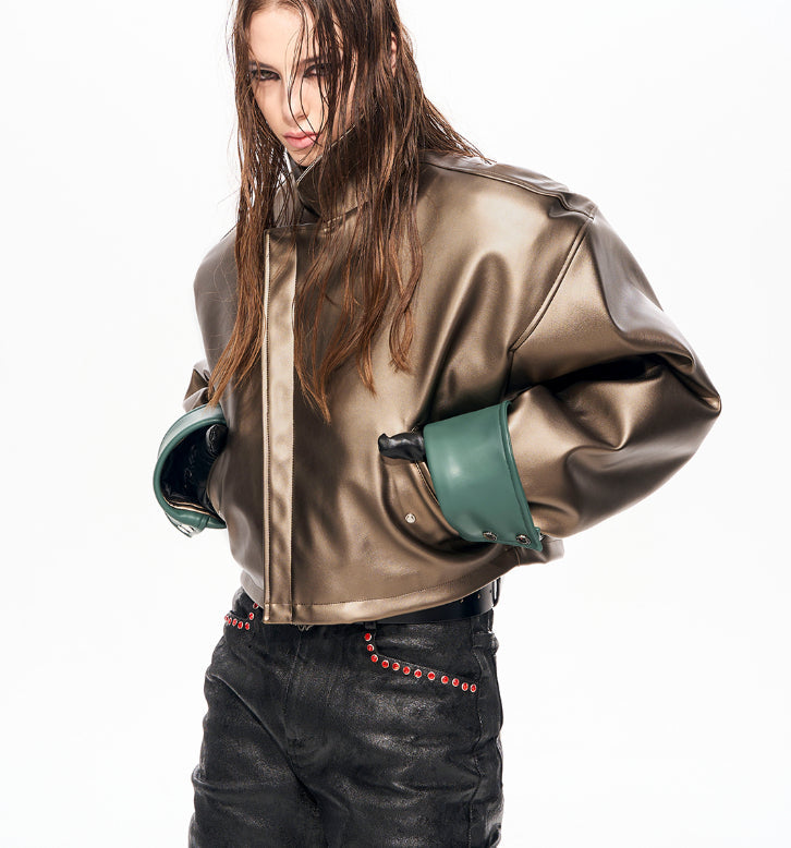 Winter Men's Stylish Flip-collar Padded Jacket