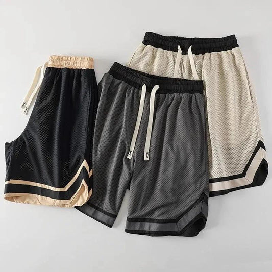 Pantalones cortos holgados transpirables para deporte y ocio