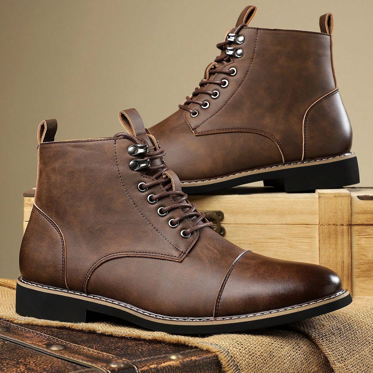 Men's Business Casual Martin Boots
