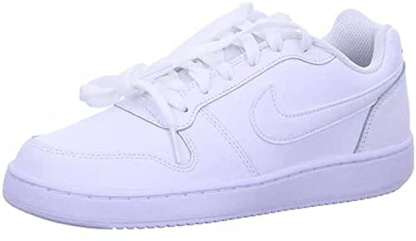 Nike Womens Ebernon Low Sneaker White/White 12 Regular US