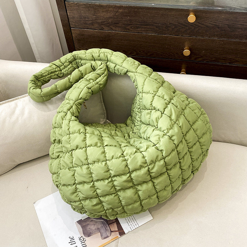 Down Jacket Shoulder Messenger Bag Travel Bag