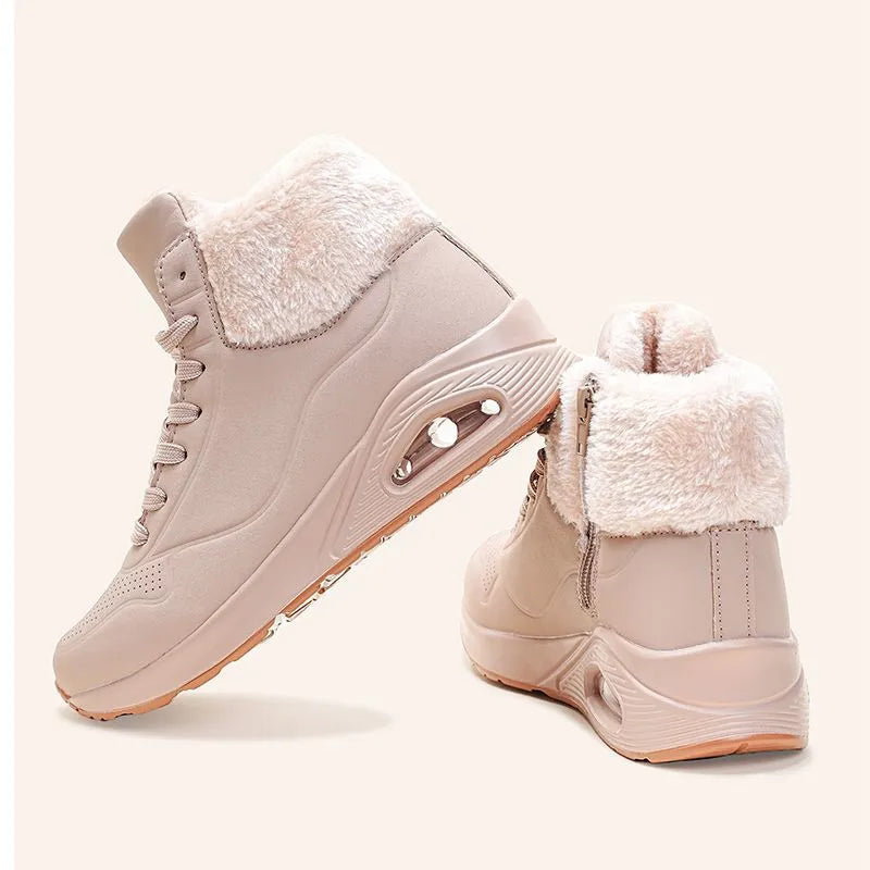 Women's Warm Fleece-lined Thick-soled Snow Boots