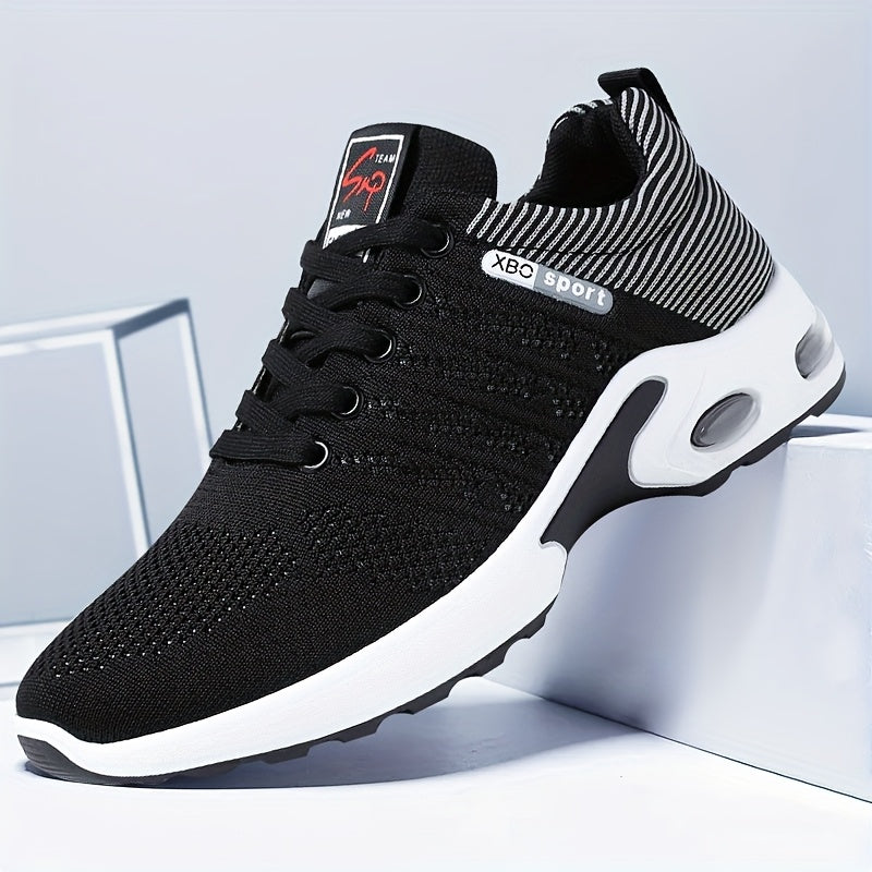 Zapatillas deportivas ligeras azules, blancas y rojas para aventuras