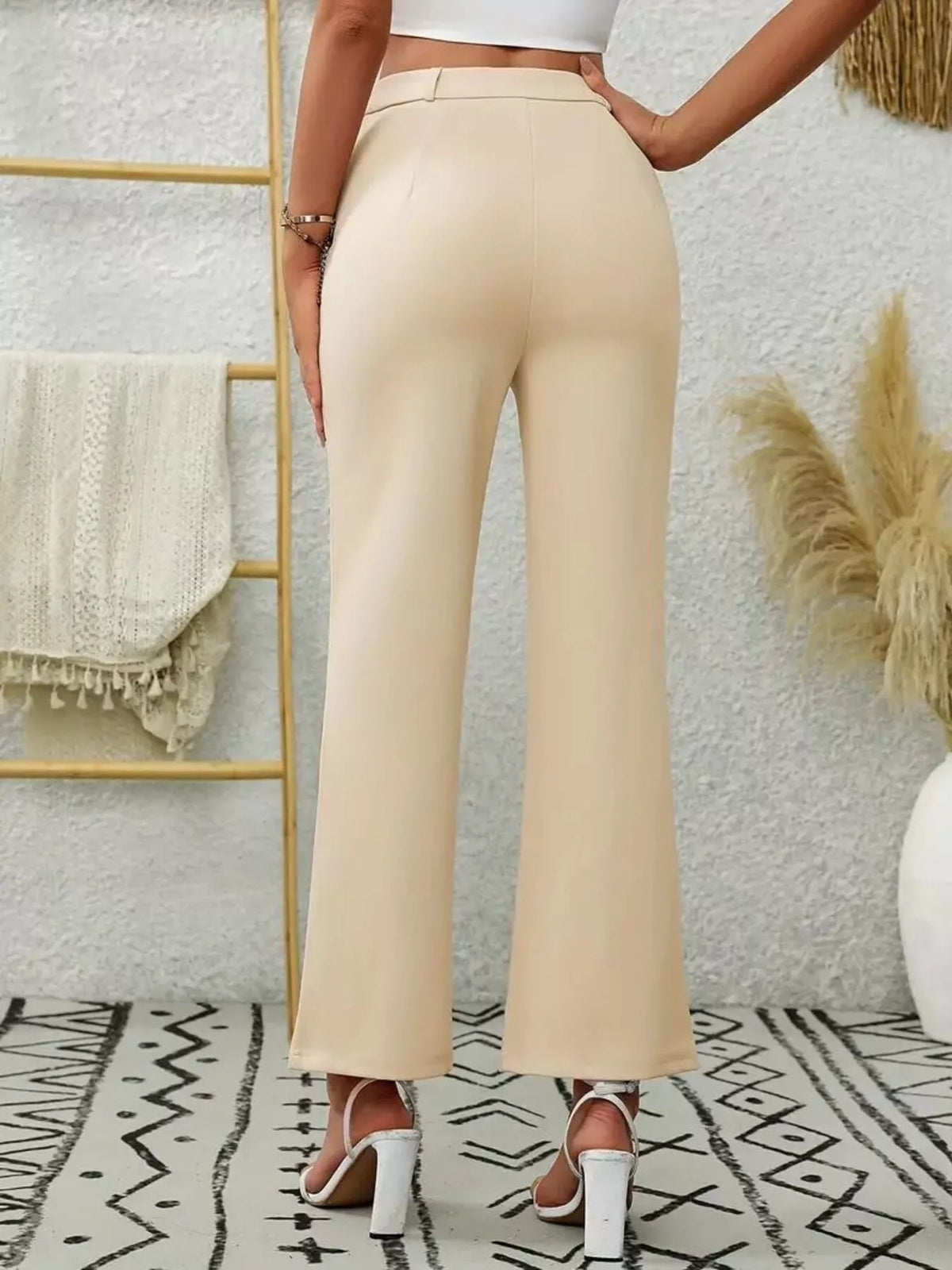 High Waist Flare Pants