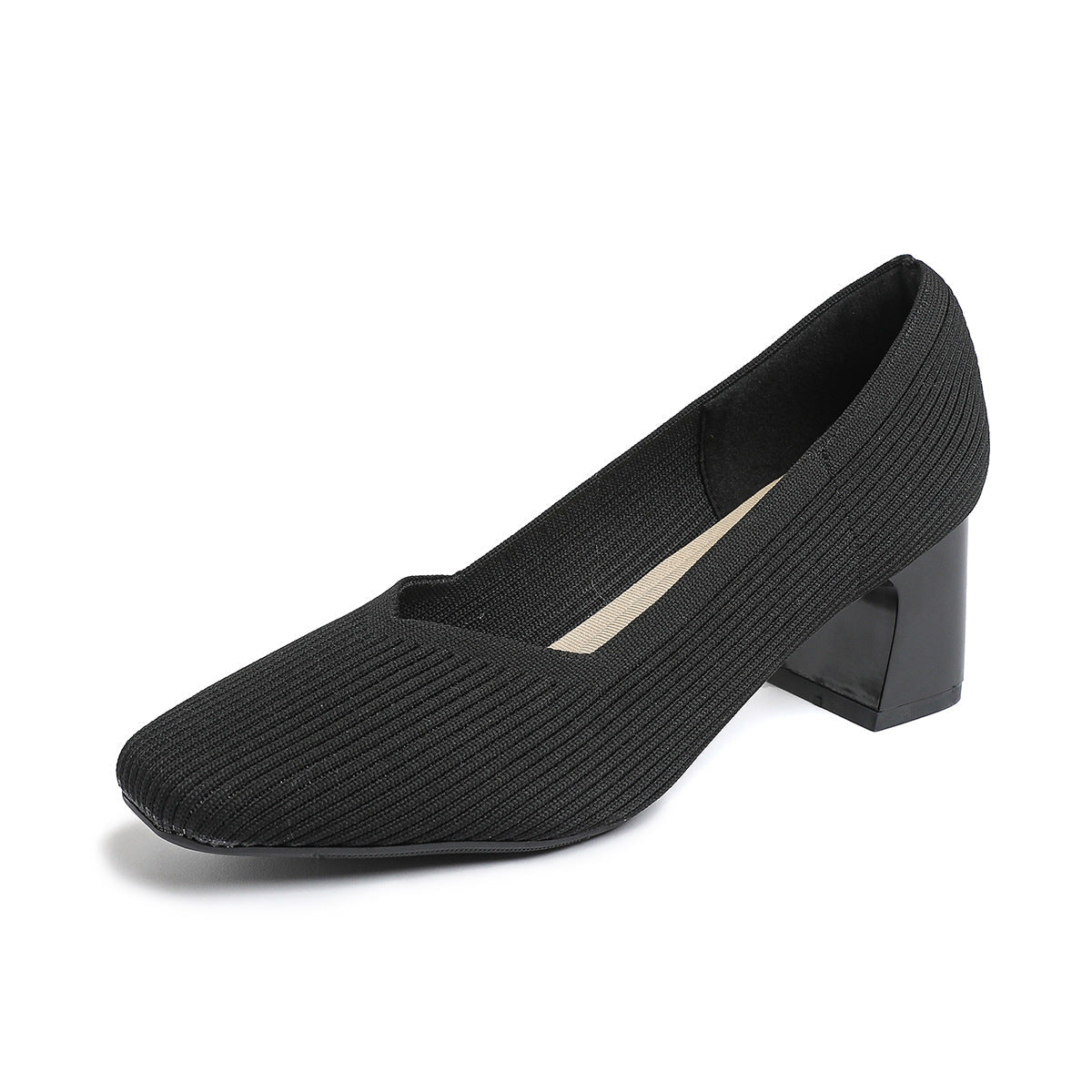 Women's Stiletto Knitted Heels