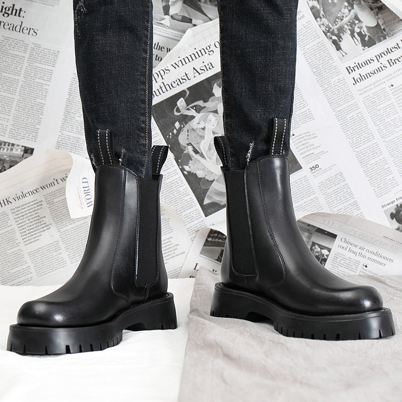 Botas de invierno con forro polar – Ropa de calle cálida para exteriores