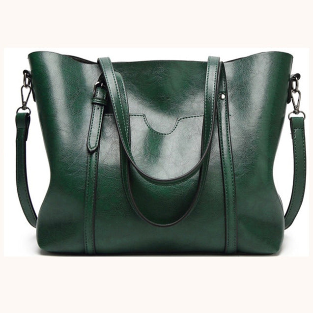 Large-Capacity Soft Slouchy Tote Bag