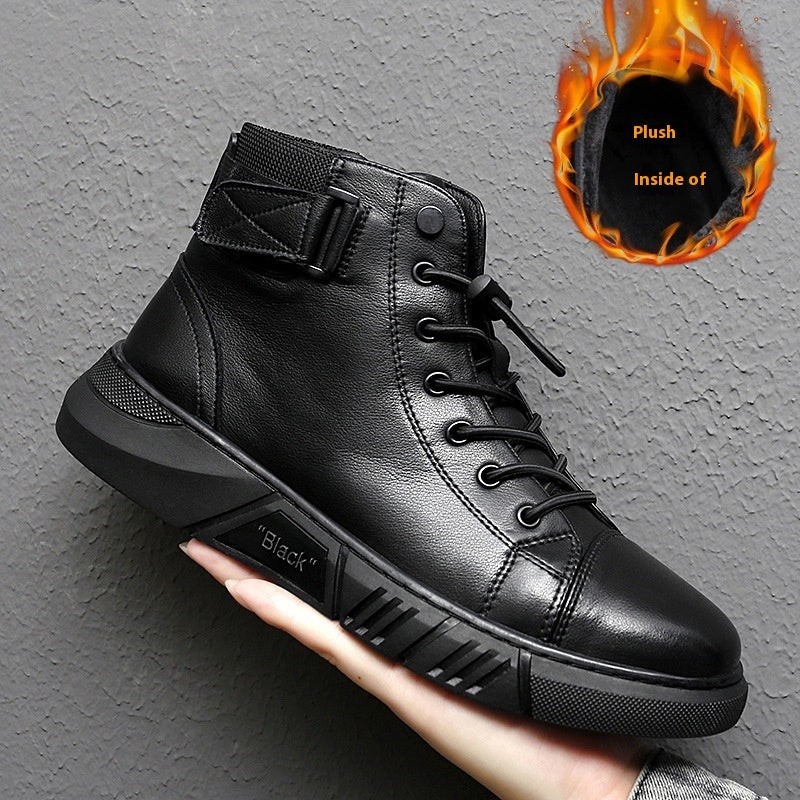 Men's Black Martin Boots