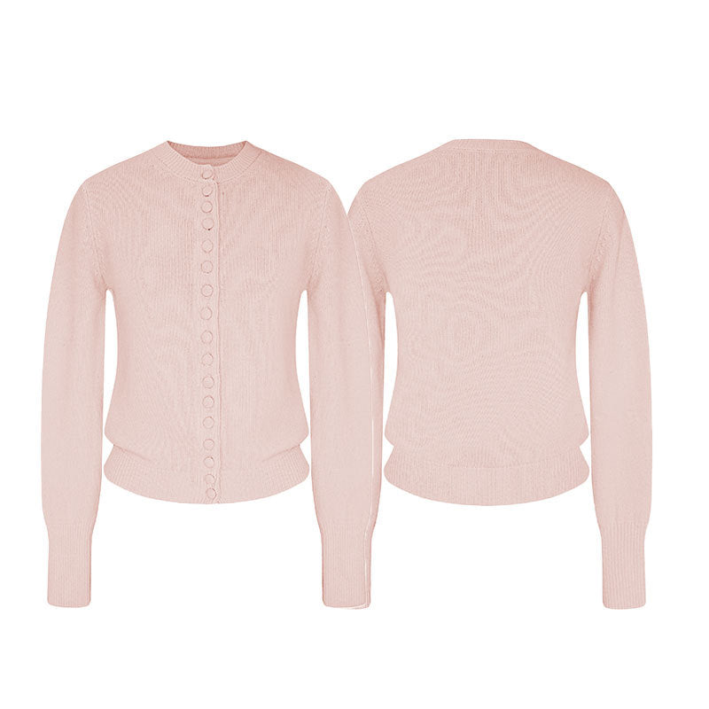 Korean-style Versatile Loose-fitting Crew-neck Long-sleeve Sweater