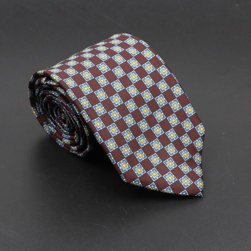 Men's Super Soft Bohemian Silk Ties