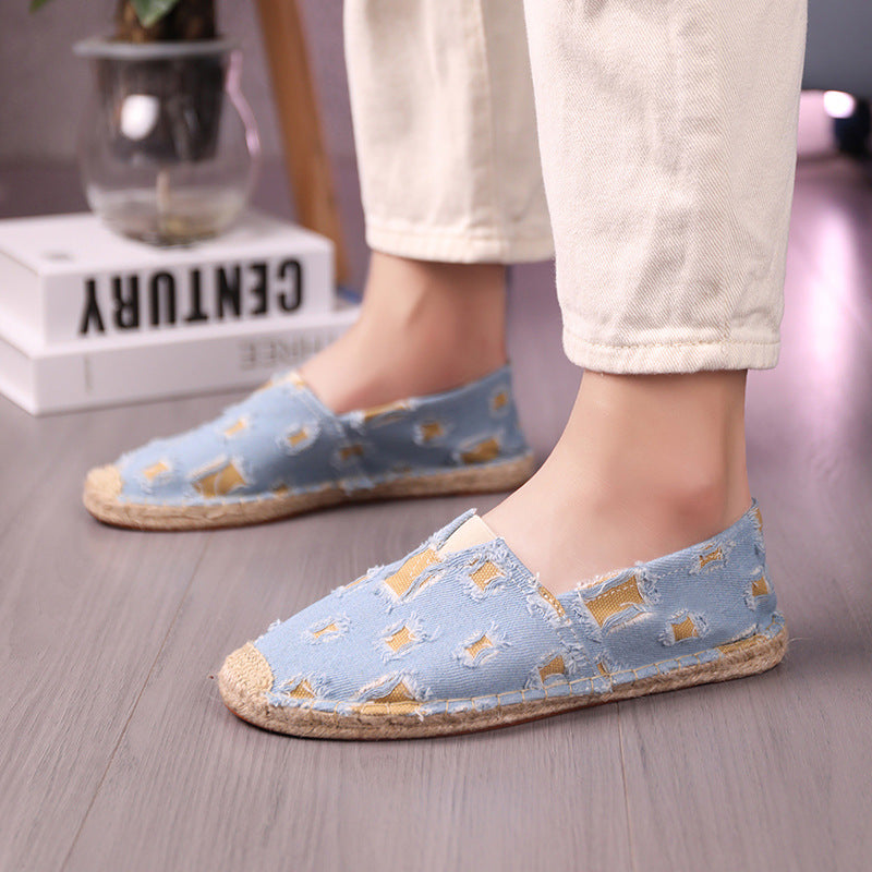 Personality Slip-on Canvas Loafers