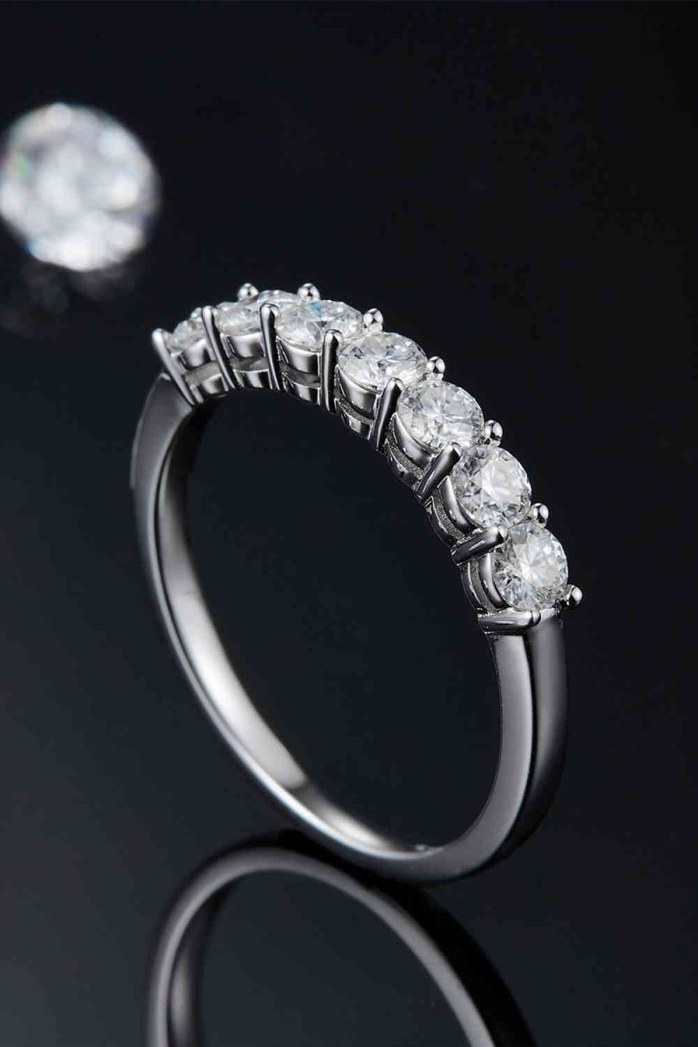 Can't Stop Your Shine Moissanite Ring – Elegant Minimalist Design