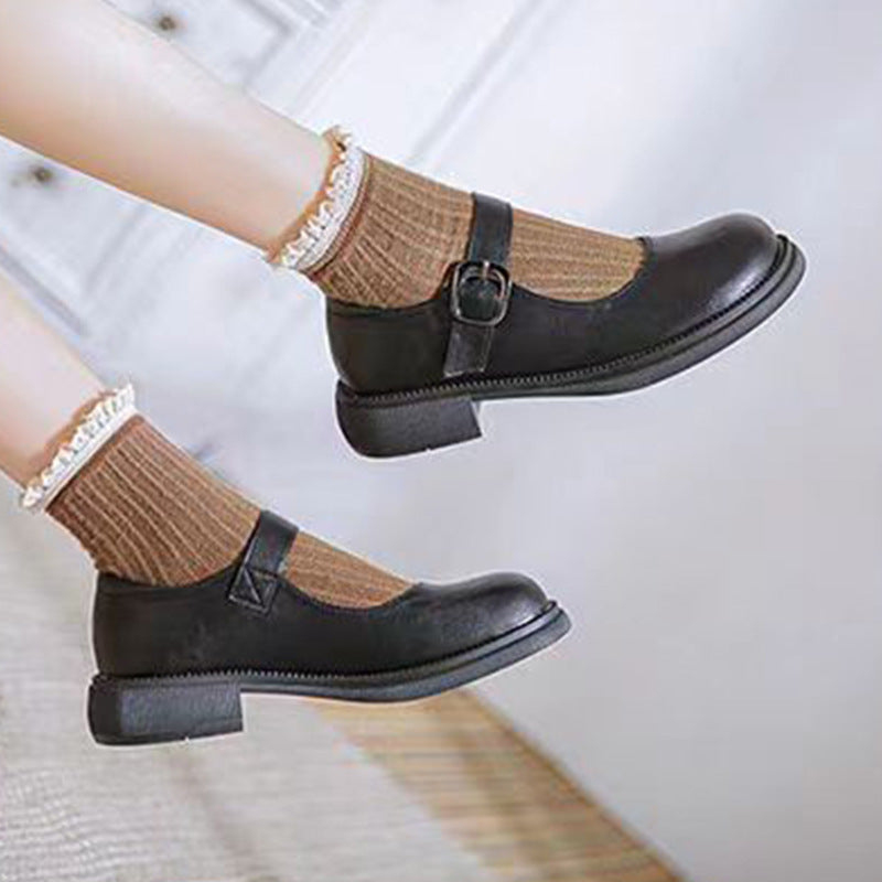 Japanese Mary Jane Dress Flats