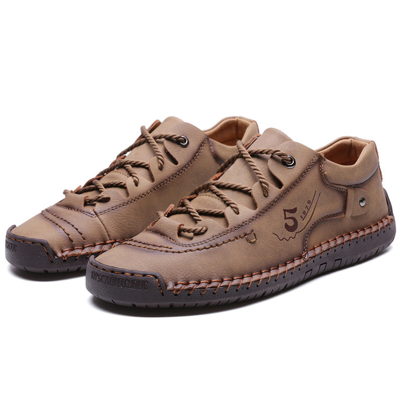 Men's Casual British Leather Flats