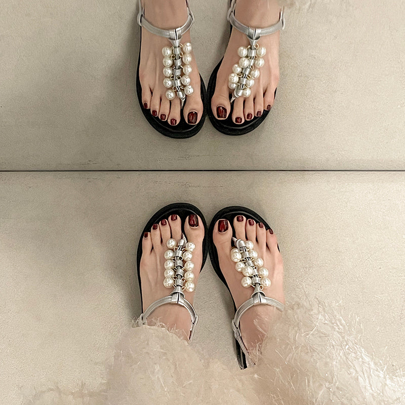 Thick Sole Height Increasing Wedge Thong Super High Heel Sandals Women 2026 New Summer For Dresses Comfortable Thong Roman Shoes