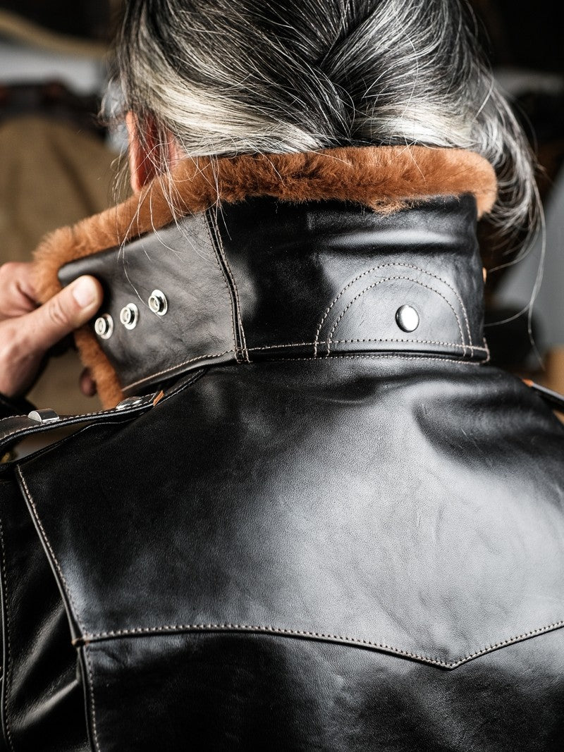 Detachable Fur Collar And Belt Fully Equipped Men's Jacket