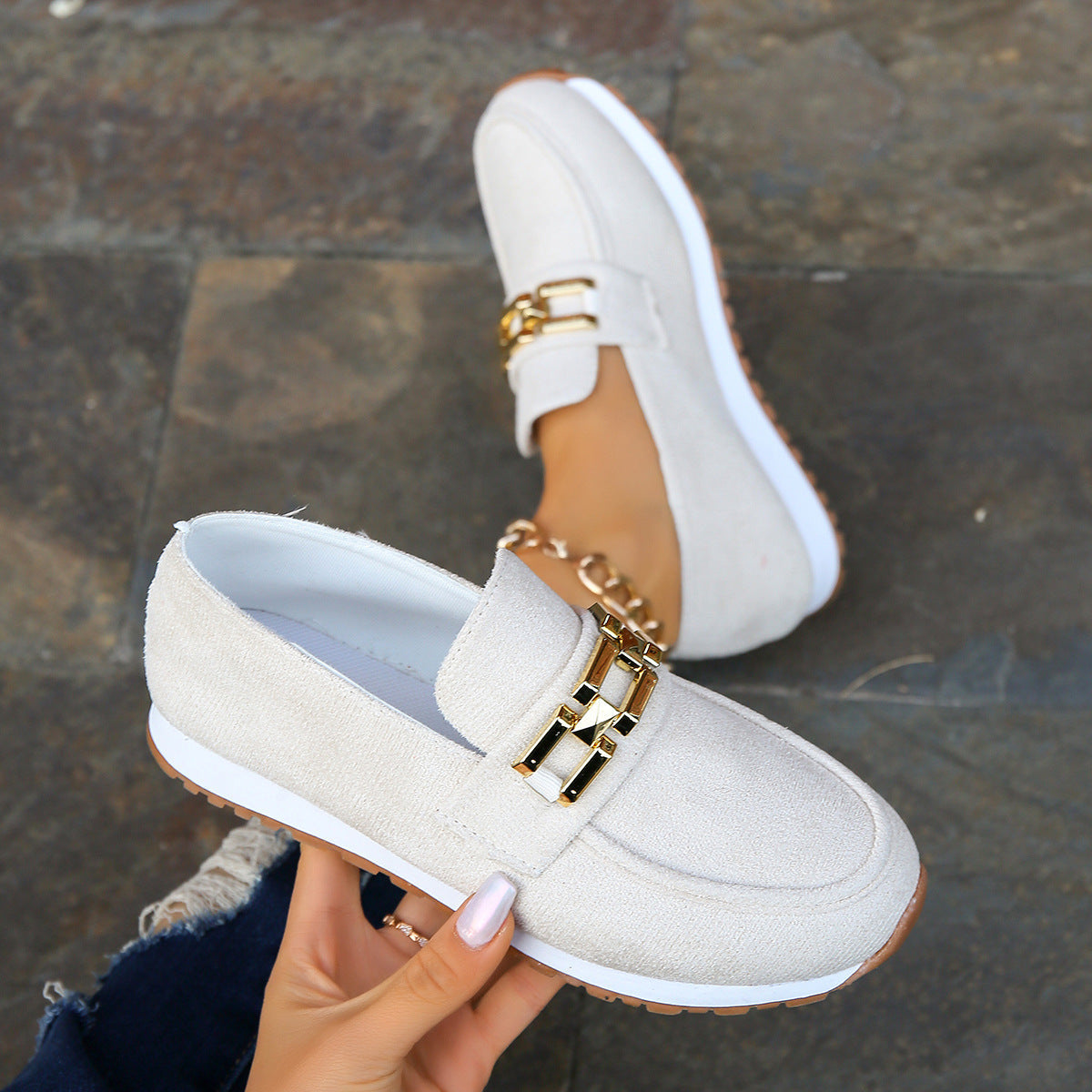 Women's European And American Platform Soft Sole Shoes