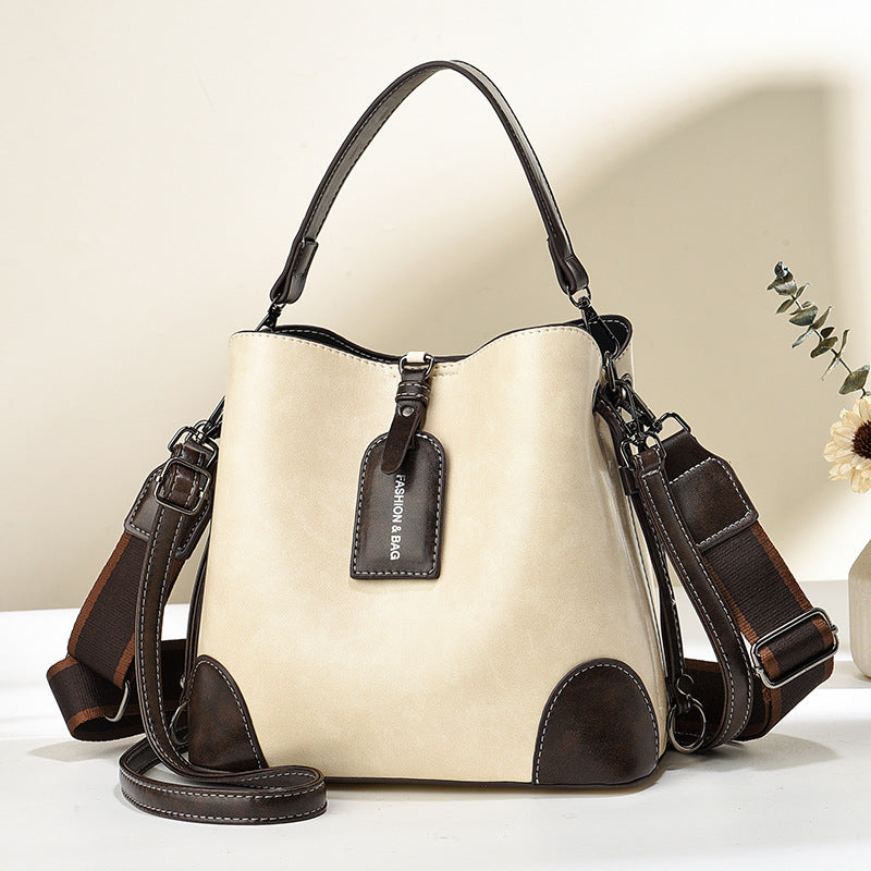 Korean-Style Crossbody Bucket Bag Crossbody Bag
