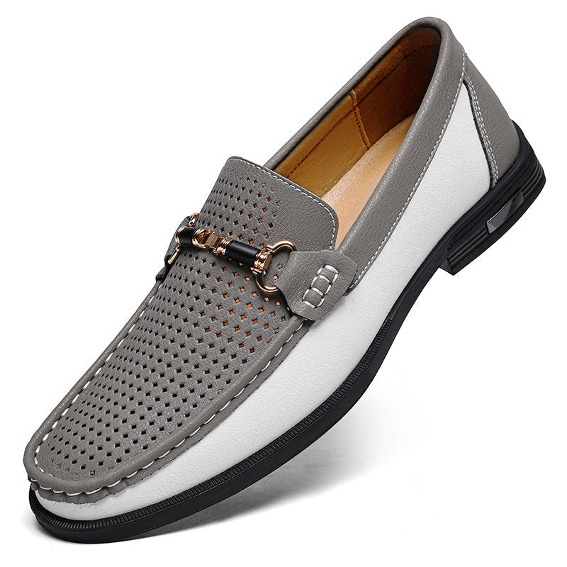Men's Genuine Leather Moccasins Shoes