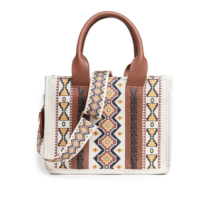 Women's Hand-Woven Messenger Bag